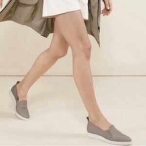 Everlane The Nubuck Street Grey Shoe Slip-on Casual Career Loafers 7